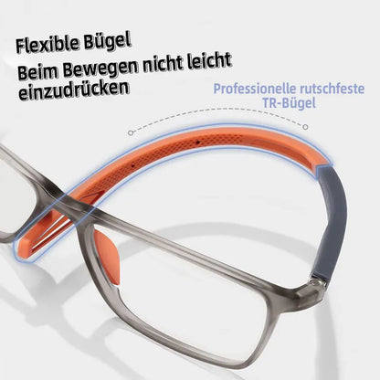 Smarte Gleitsichtbrille mit Autofokus
