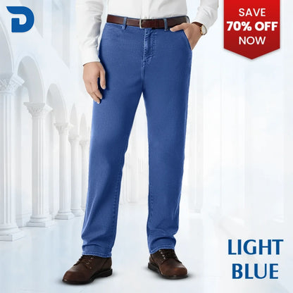 Herren Straight Fit Stretch Jeans