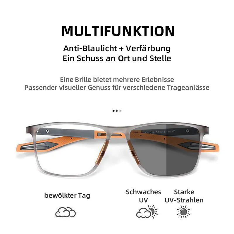 Smarte Gleitsichtbrille mit Autofokus